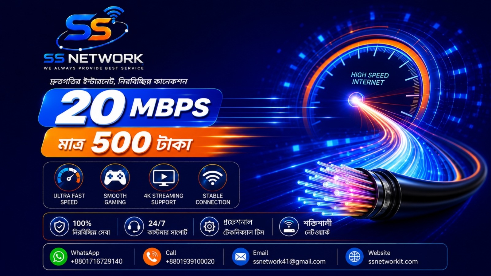 SS Network অফার ৩